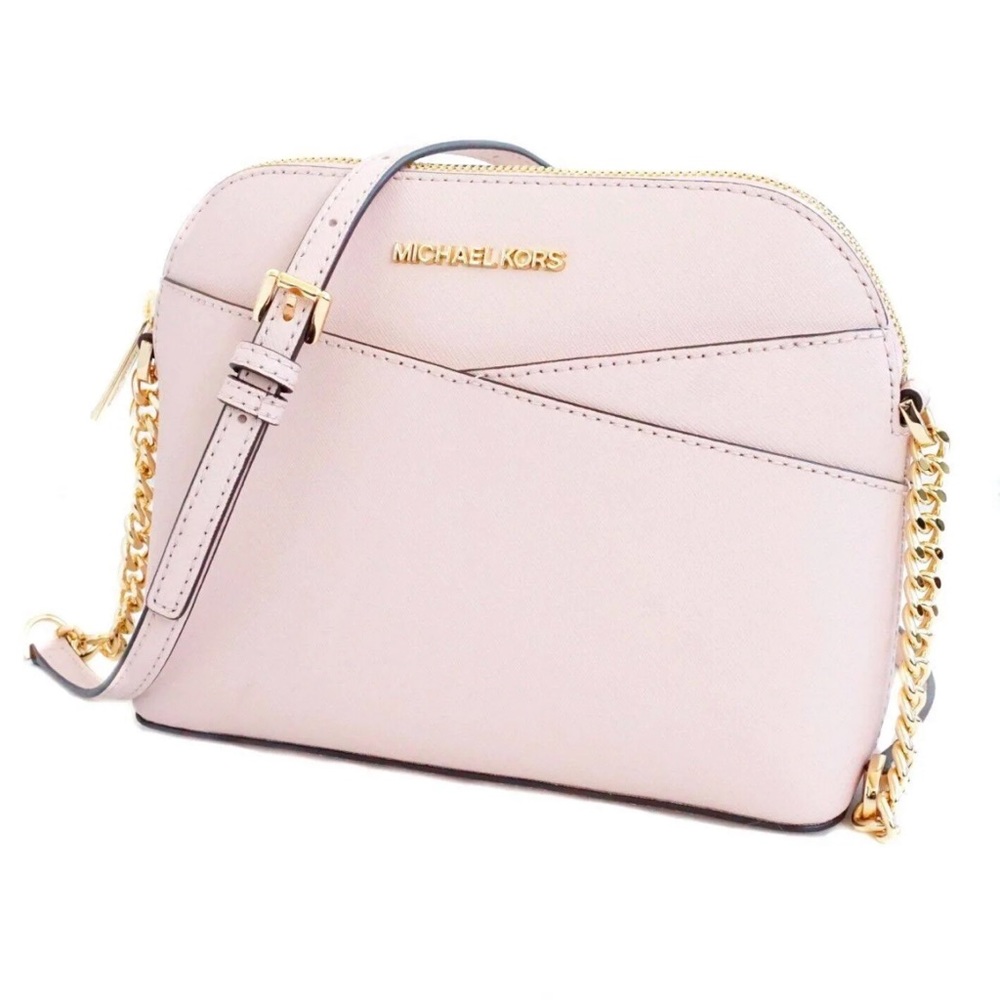 MICHAEL KORS
Jet Set Travel Medium Dome Crossbody Bag
Powder Blush 
NWT - Picture 12 of 16